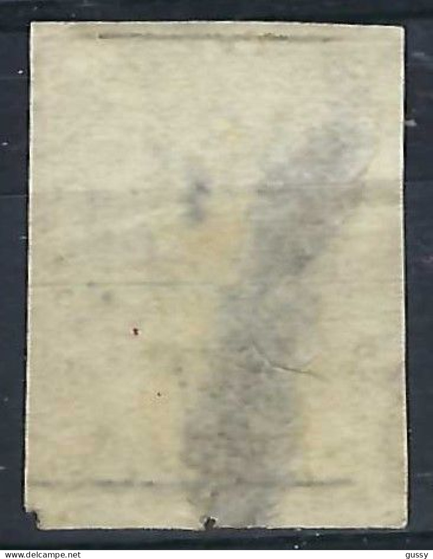 SUISSE Ca.1857-62:  Le ZNr. 24G Obl. CAD "Aigle", Aminci - Gebraucht