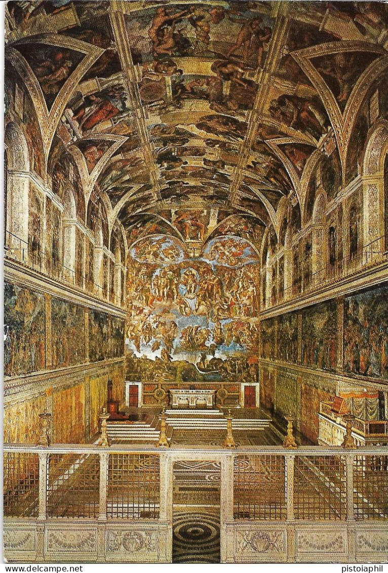 Cappella Sistina: Veduta Generale - Vatican