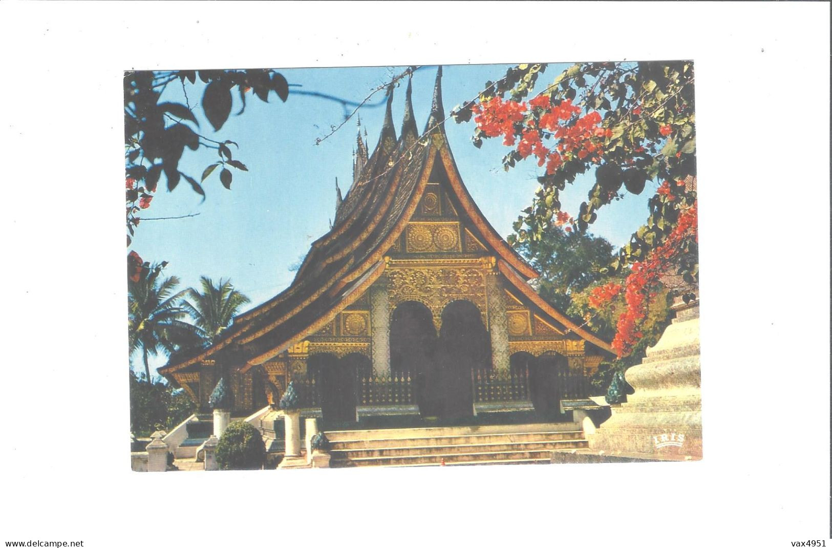 LAOS  LUANG PRABANG   PAGODE ROYALE VAT XIENG THONG         ***   RARE   A SAISIR *** - Laos