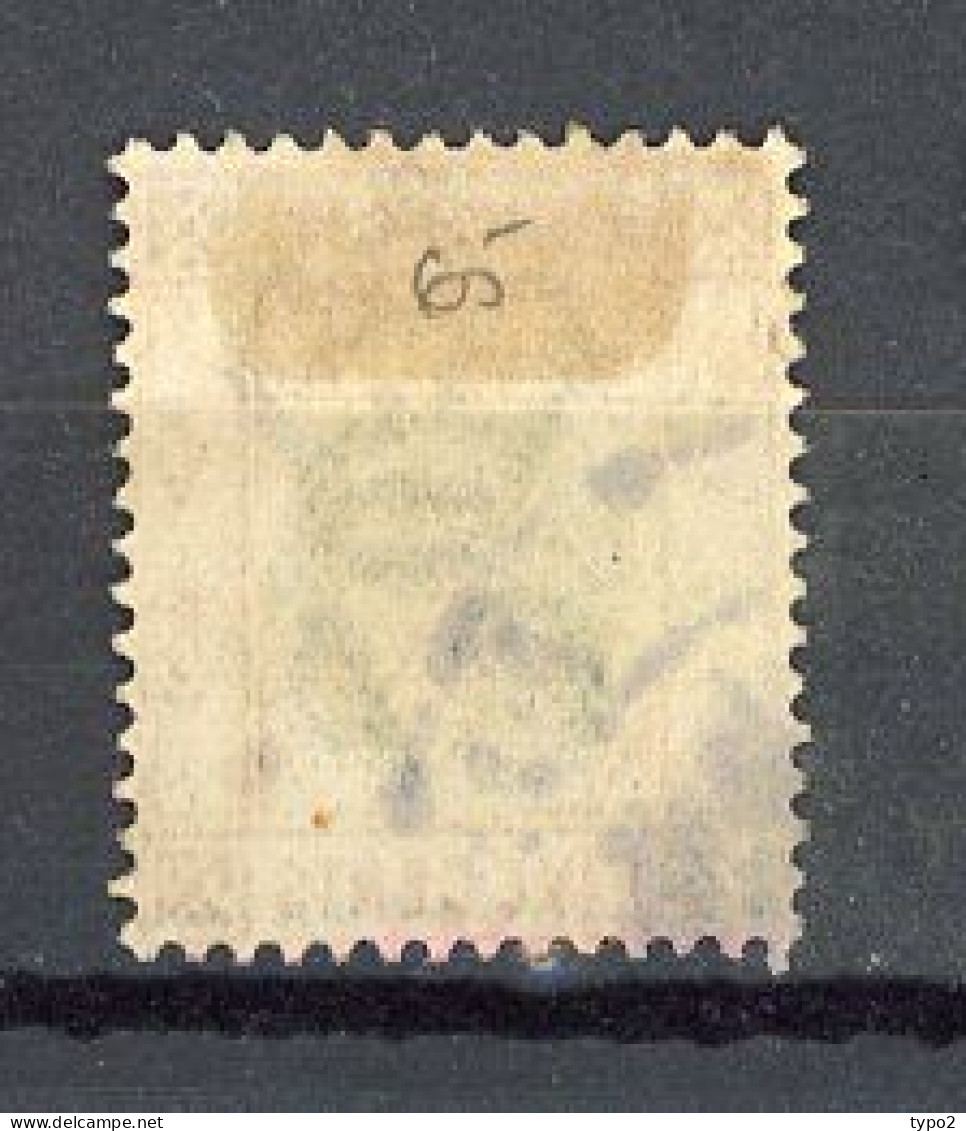 H-K  Yv. N° 65 ; SG N° 65 Fil CA (o) 5c Orange Et Vert Edouard VII Cote 7 Euro BE  2 Scans - Used Stamps