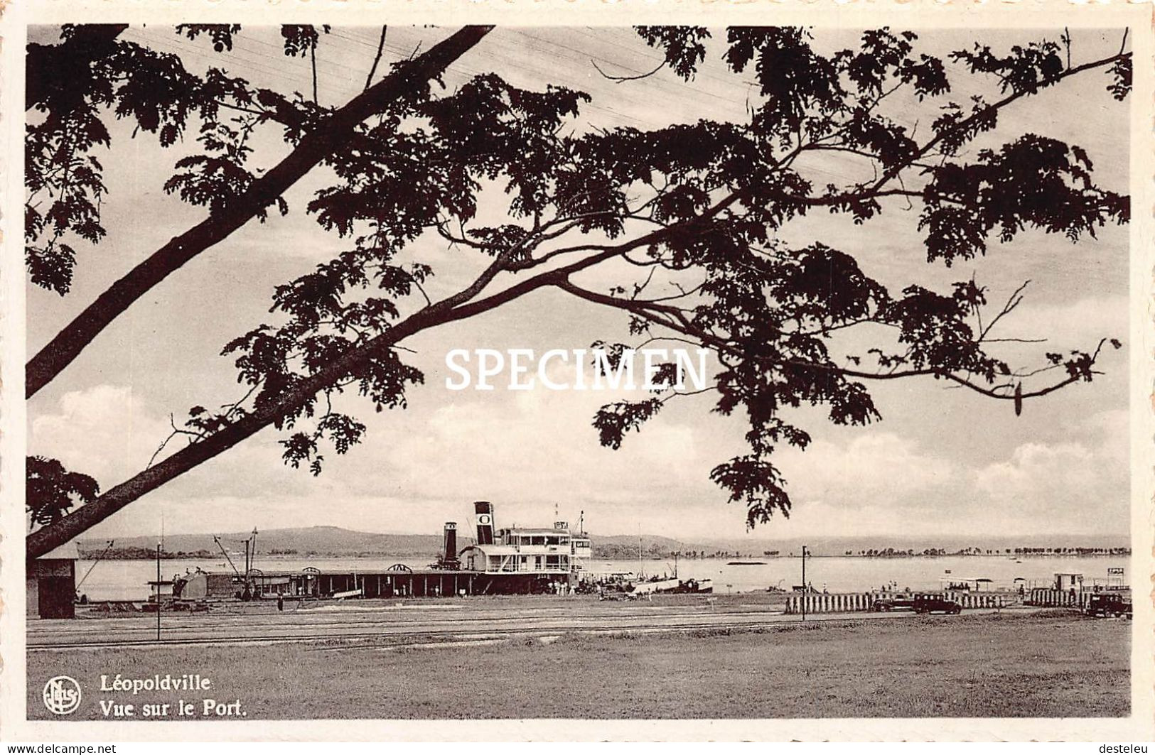 Vue Sur Le Port - Léopoldville - Congo - Kinshasa - Léopoldville