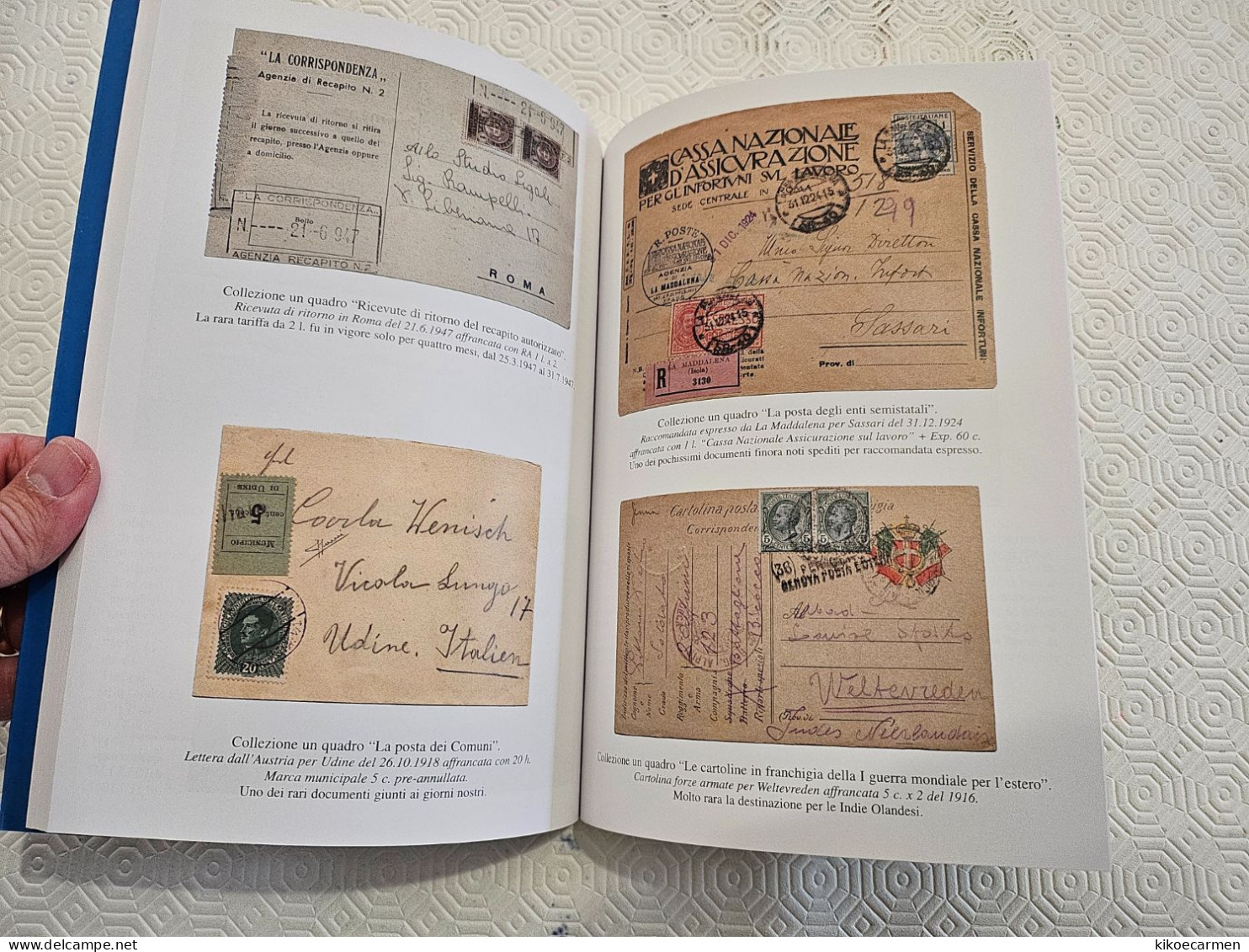 FILATELMIA Libro Colori 2008 EMANUELE GABBINI 144 Pag - Philately And Postal History