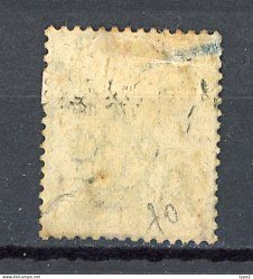 H-K  Yv. N° 70 ; SG N° 70 Fil CA (o) 30c Noir Et Vert Edouard VII Cote 27 Euro BE  2 Scans - Used Stamps