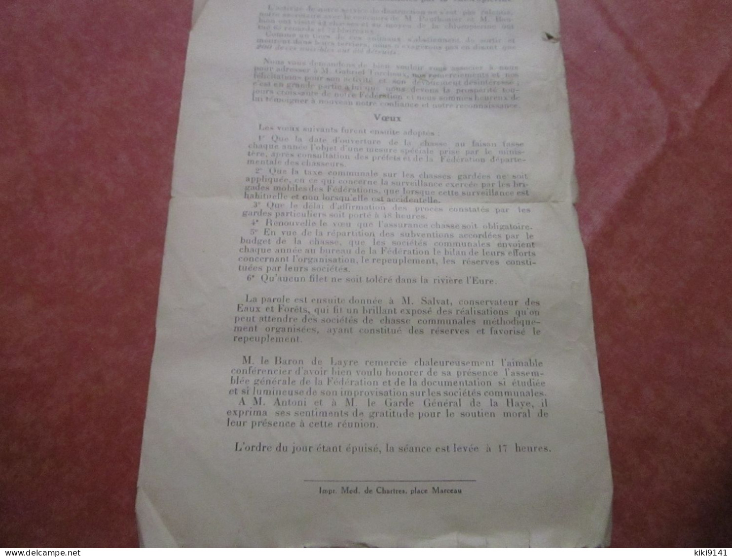 Fédération Départementale des Chasseurs et Pêcheurs d'Eure-et-Loir (5 documents)