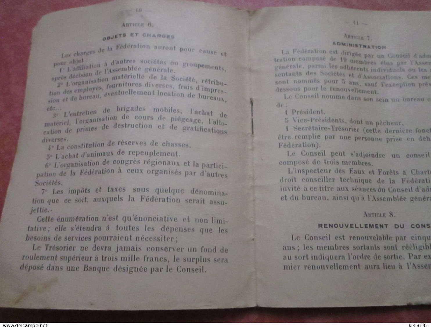 Fédération Départementale des Chasseurs et Pêcheurs d'Eure-et-Loir (5 documents)