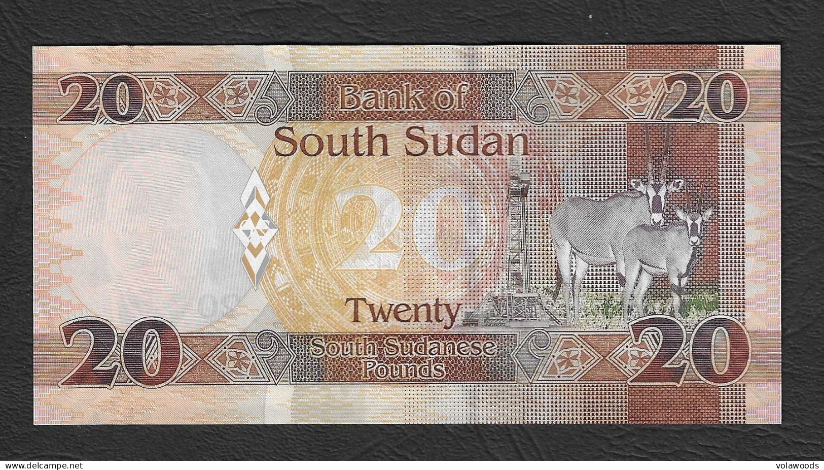 Sud Sudan - Banconota Non Circolata FdS UNC Da 20 Sterline P-13c - 2017 #19 - South Sudan