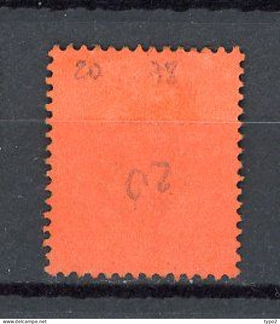 H-K  Yv. N° 78 ; SG N° 78 Fil CA Mult (o) 4c Violet S Rouge Edouard VII Cote 1 Euro BE  2 Scans - Usados