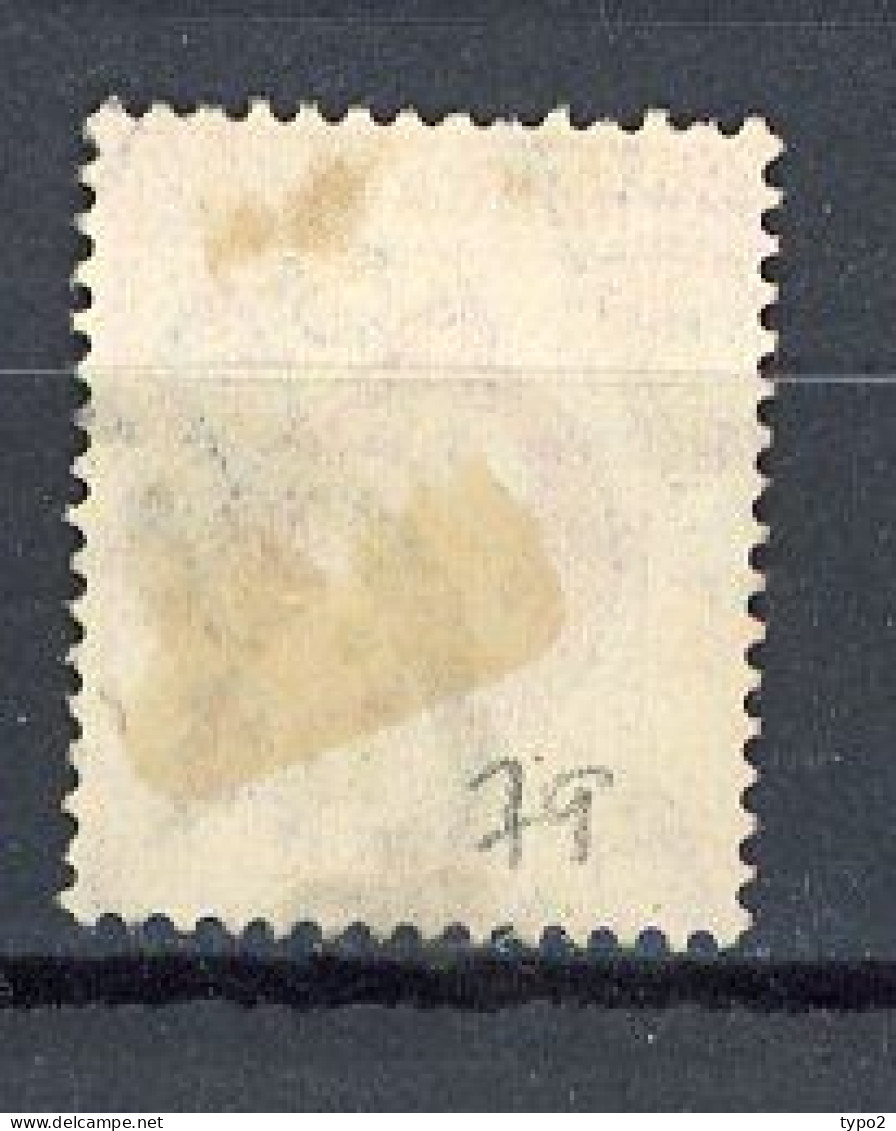 H-K  Yv. N° 79 ; SG N° 93 Fil CA Mult (o) 4c Rouge Edouard VII Cote 0,75 Euro BE  2 Scans - Usati