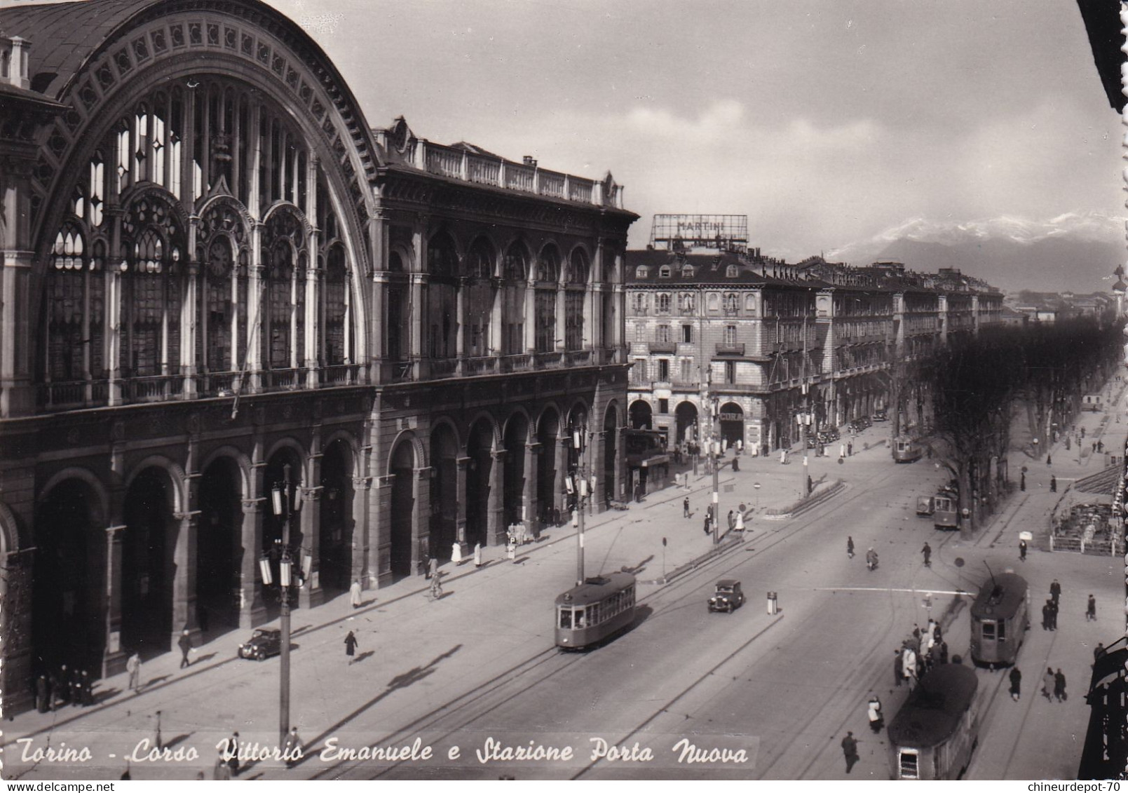 Torino Corso Vittorio Emanuele E Starione Porta Nuova Turin - Stazione Porta Nuova