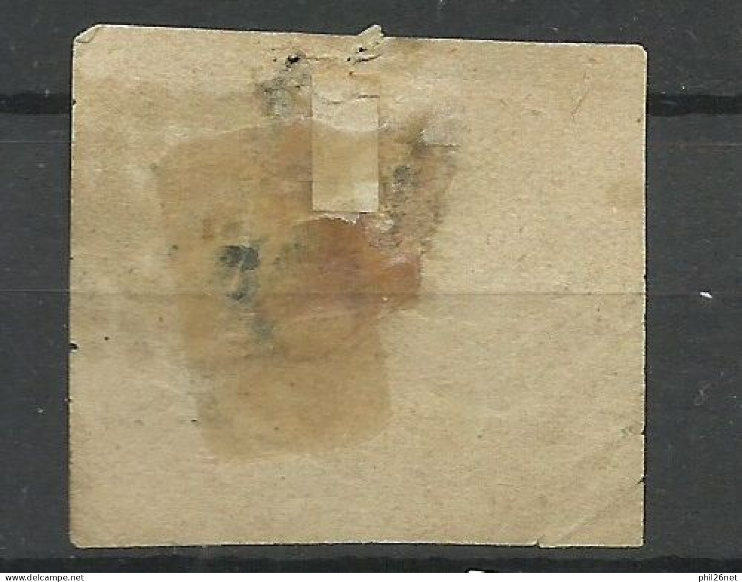 Brésil  N° 1  Oblitéré  AB/ 2ème Choix   Rare        Voir Scans  Soldé ! ! ! - Used Stamps