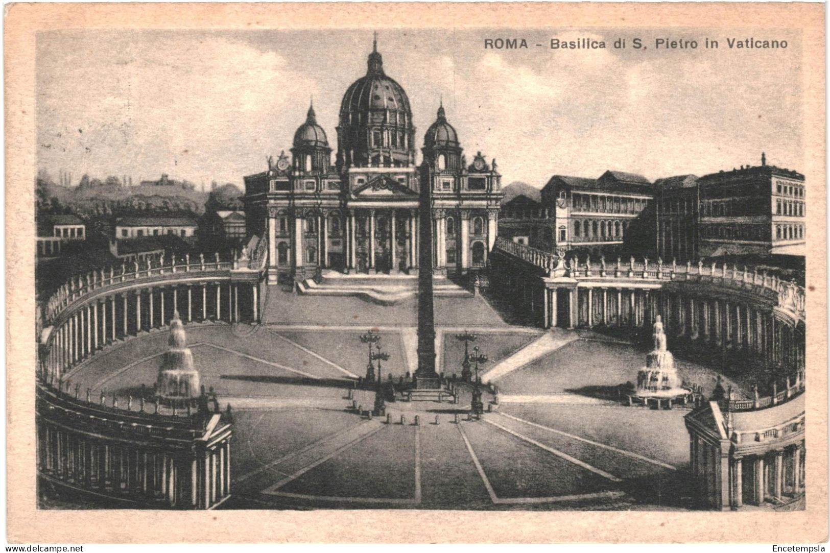 CPA Carte Postale Italie Roma Basilica S. Pietro In Vaticano  1925VM75815 - San Pietro