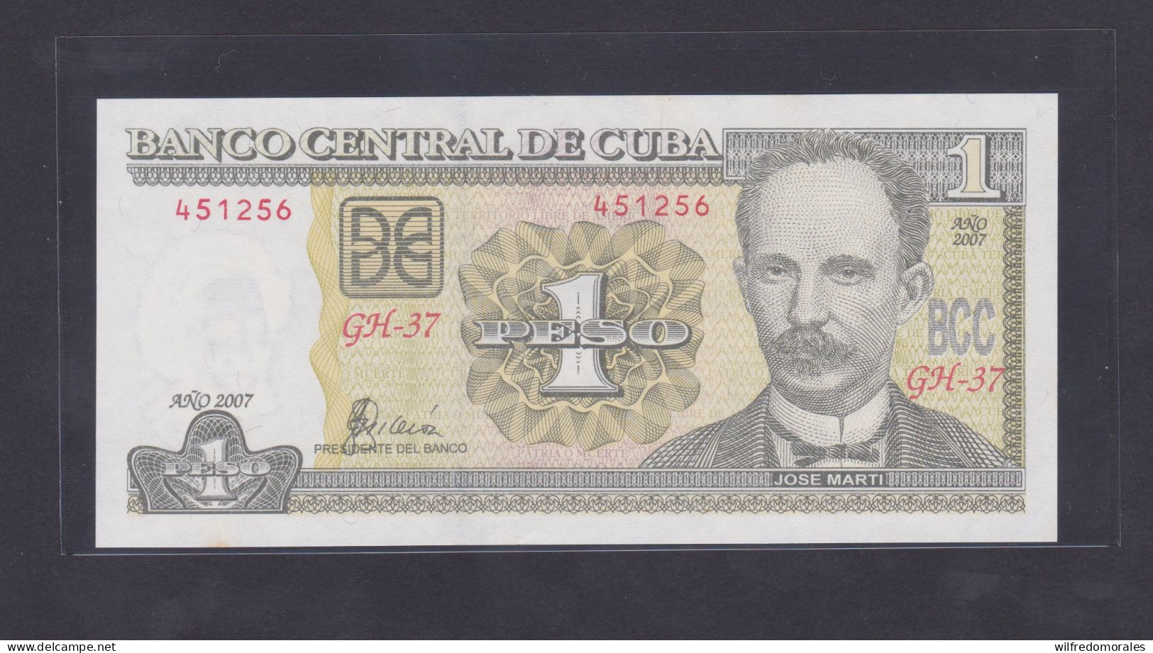 CUBA 1 PESO 2007 SC/UNC - Cuba