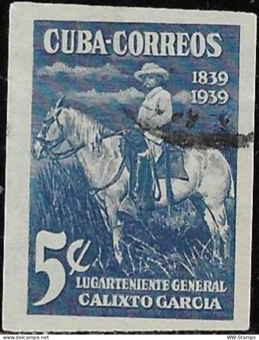 Cuba 1939 Used Stamp The 100th Anniversary Of General Calixto Garcia 5 C [WLT1839] - Usati