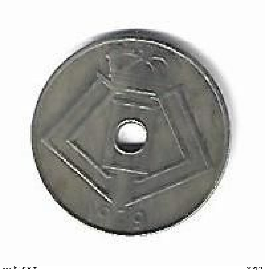 Belguim 5 Centimes 1939 Dutch - 5 Cent