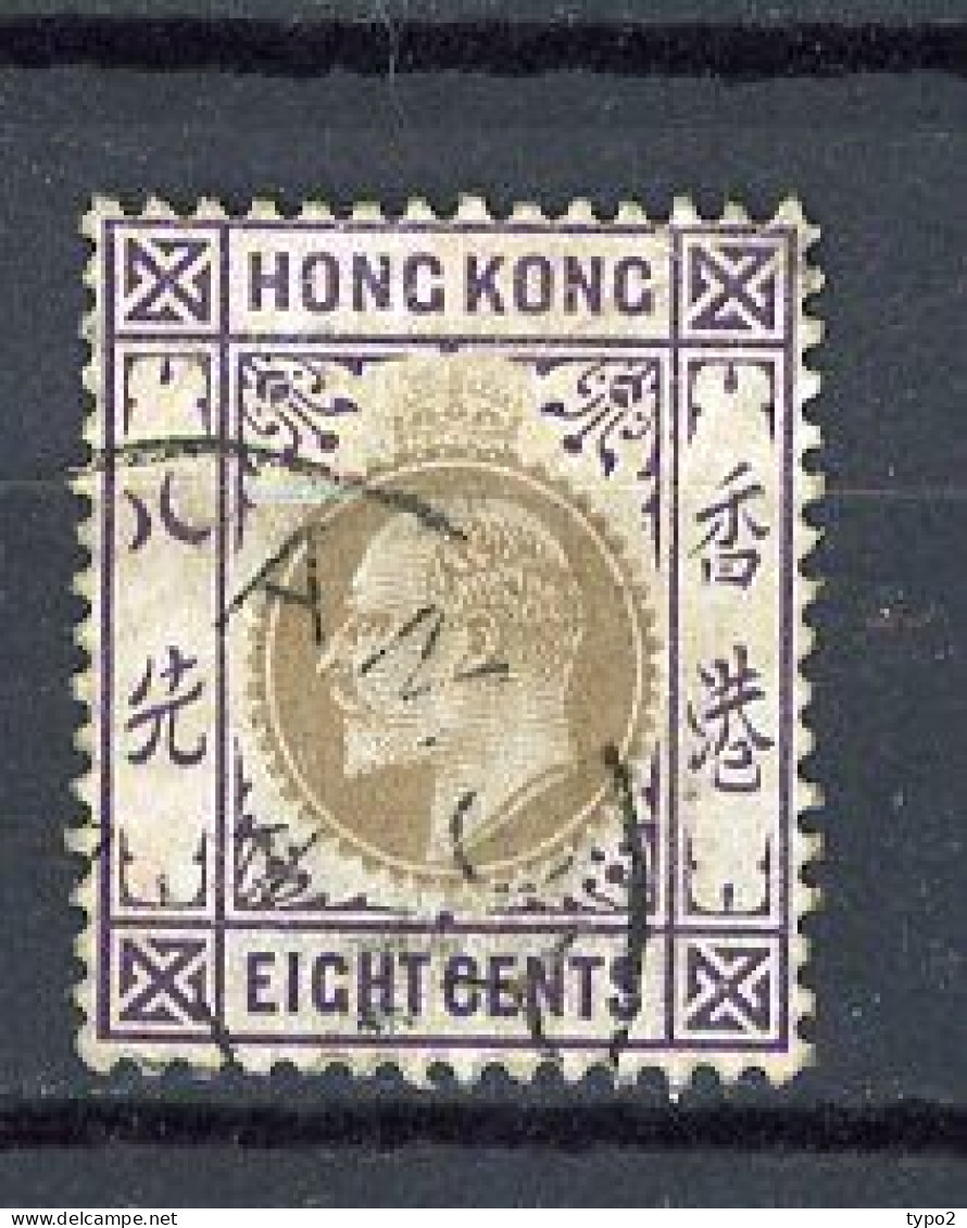 H-K  Yv. N° 82 ; SG N° 81 Fil CA Mult (o) 8c Violet Et Gris Edouard VII Cote 3 Euro BE  2 Scans - Gebruikt