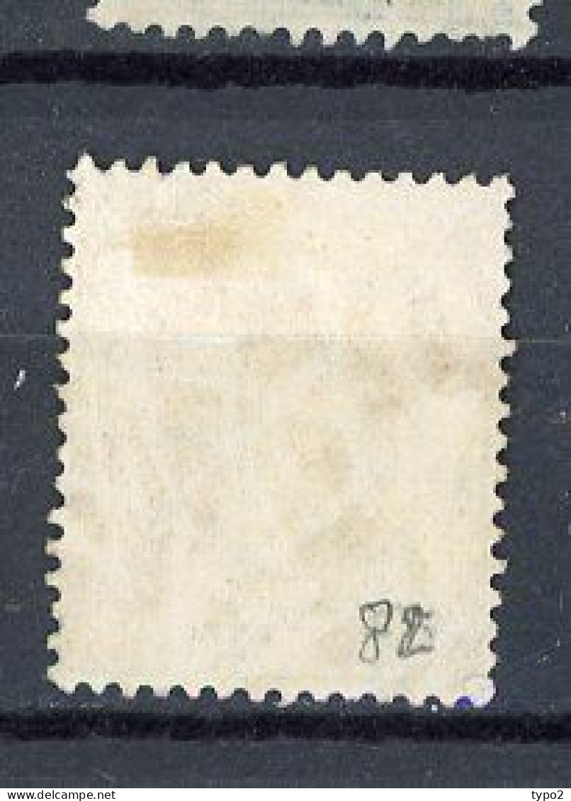 H-K  Yv. N° 82 ; SG N° 81 Fil CA Mult (o) 8c Violet Et Gris Edouard VII Cote 3 Euro BE  2 Scans - Gebraucht