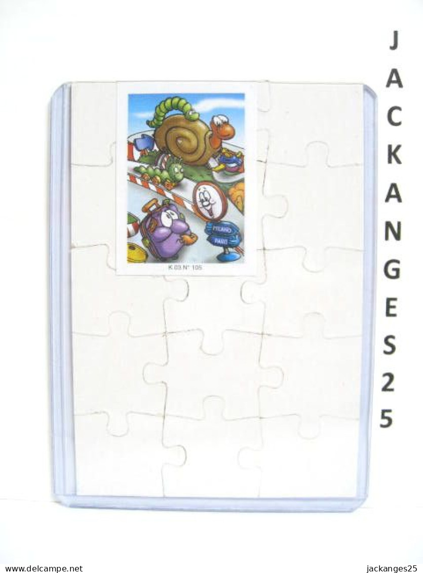 KINDER PUZZLE K03 N 105 A 2003 + BPZ - Puzzels