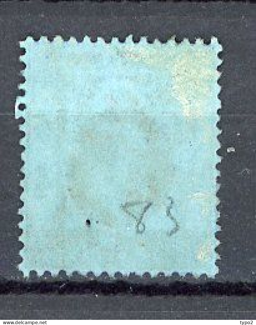 H-K  Yv. N° 83 ; SG N° 81 Fil CA Mult (o) 10c Outremer Et Violet-brun S Azuré Edouard VII Cote 2 Euro BE  2 Scans - Oblitérés