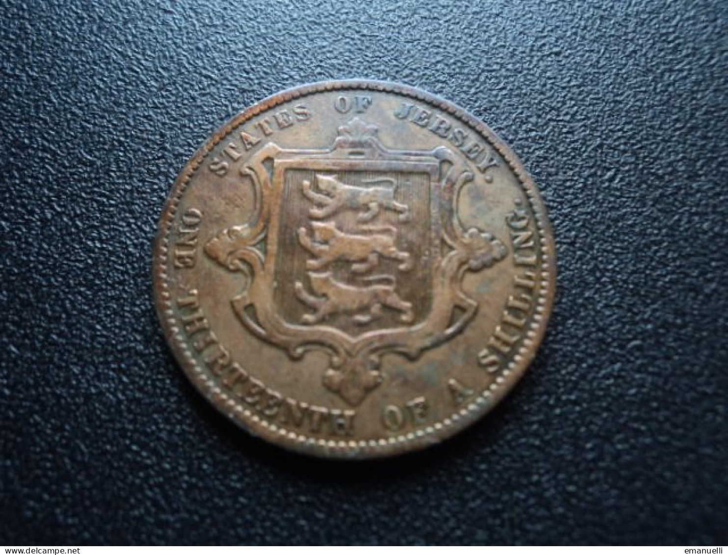 JERSEY * : 1/13e De SHILLING   1871   KM 5     TB+ - Jersey