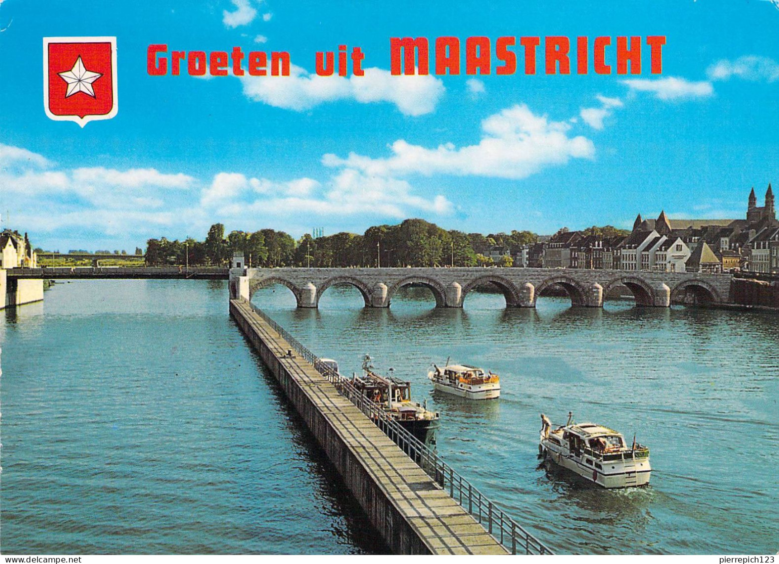 Maastricht - Le Pont Saint Servais Traversant La Meuse - Maastricht