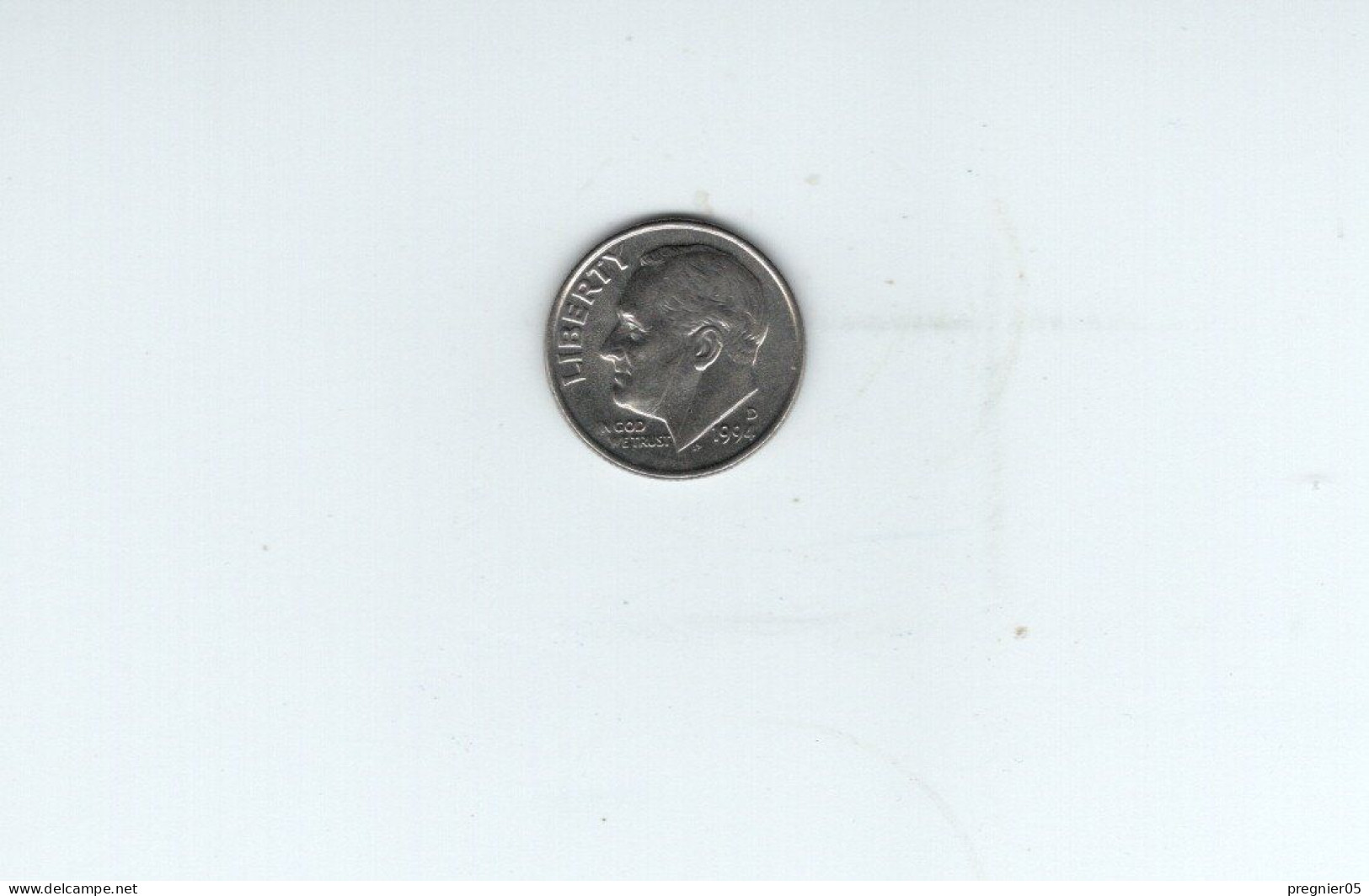 USA - Pièce 10 Cents Roosevelt Dime  1994D SUP/XF  KM.195a - 1946-...: Roosevelt