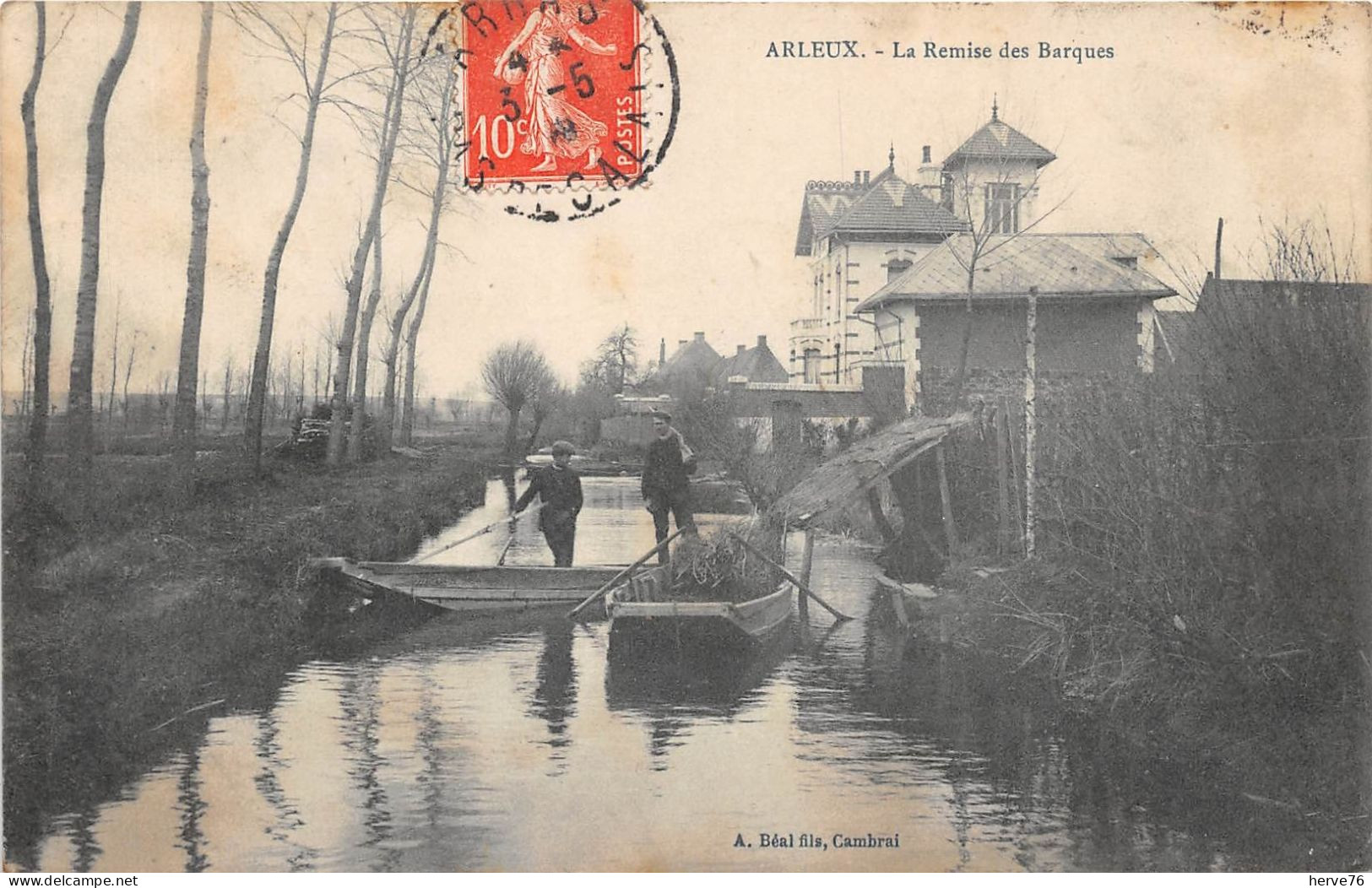 ARLEUX - La Remise Des Barques - Arleux