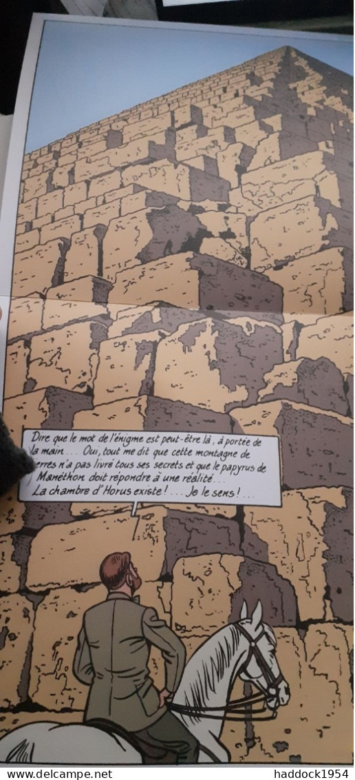 Le Mystère De La Grande Pyramide Tome 1 BLAKE Et MORTIMER EDGAR P. JACOBS Golden Creek 2013 - Blake Et Mortimer