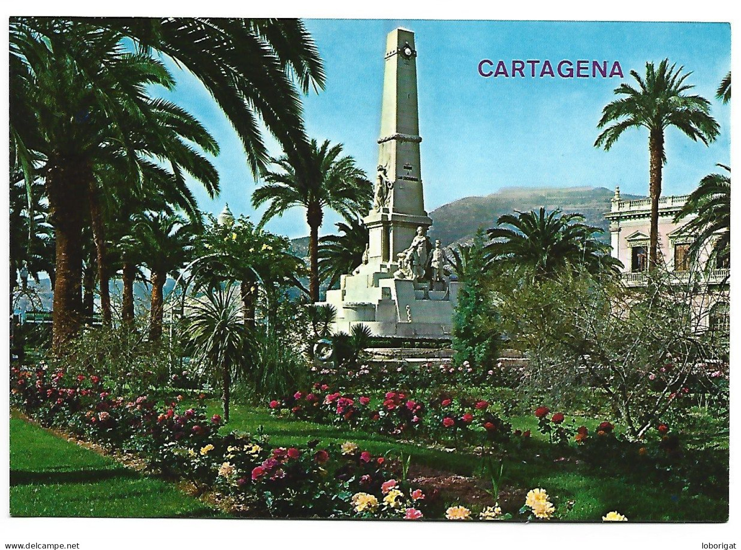 MONUMENTO A LOS HEROES DE CAVITE / MONUMENT TO THE HEROS OF CAVITE.- CARTAGENA / MURCIA.- ( ESPAÑA ) - Murcia