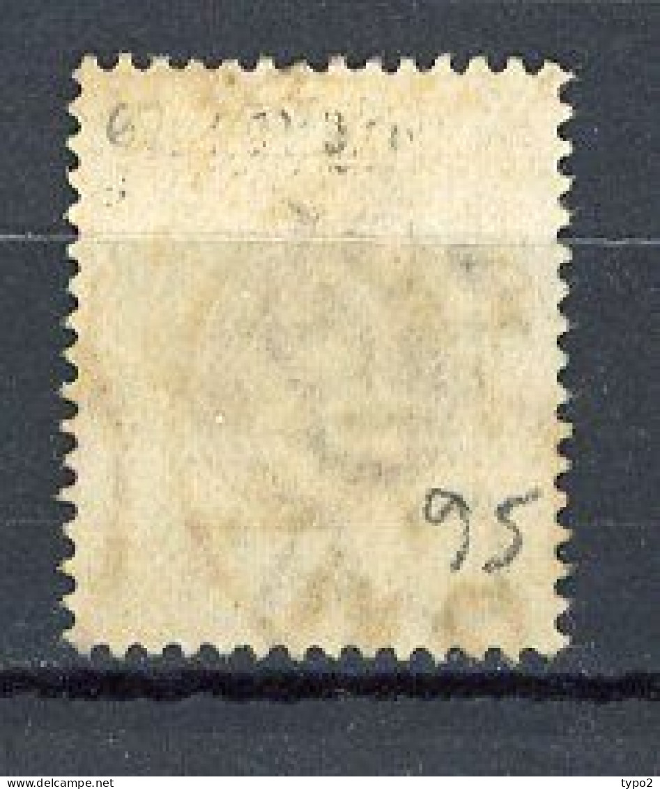 H-K  Yv. N° 62 ; SG N°62 Fil CA (o) 1c Brun Et Violet -brun Edouard VII Cote 0,75 Euro BE  2 Scans - Used Stamps