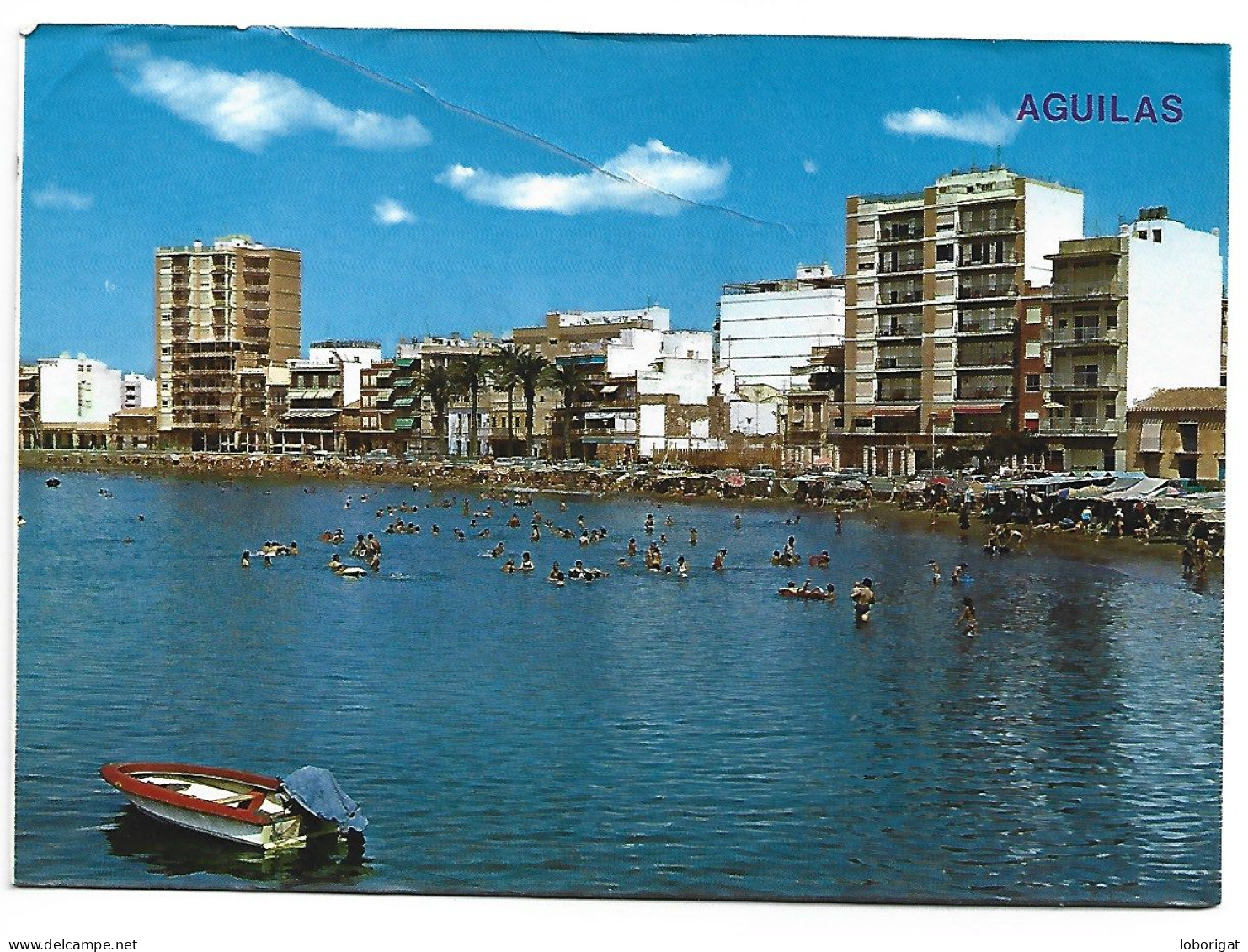 PLAYA PONIENTE / PONIENTE BEACH.-  AGUILAS - MURCIA.- ( ESPAÑA ) - Murcia