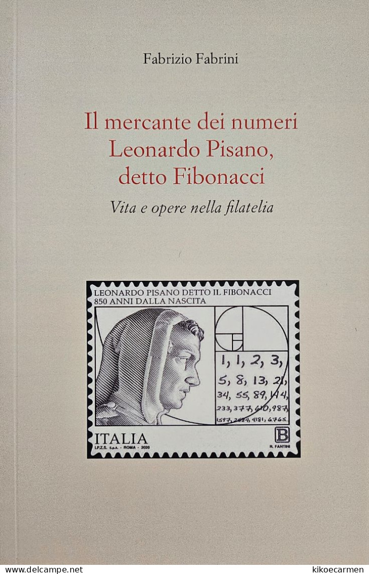 FIBONACCI Math Maths Science Mathematic Matematica Firenze Storia Florence History Scienze Libro 115 COLORED PAGES - Tematica