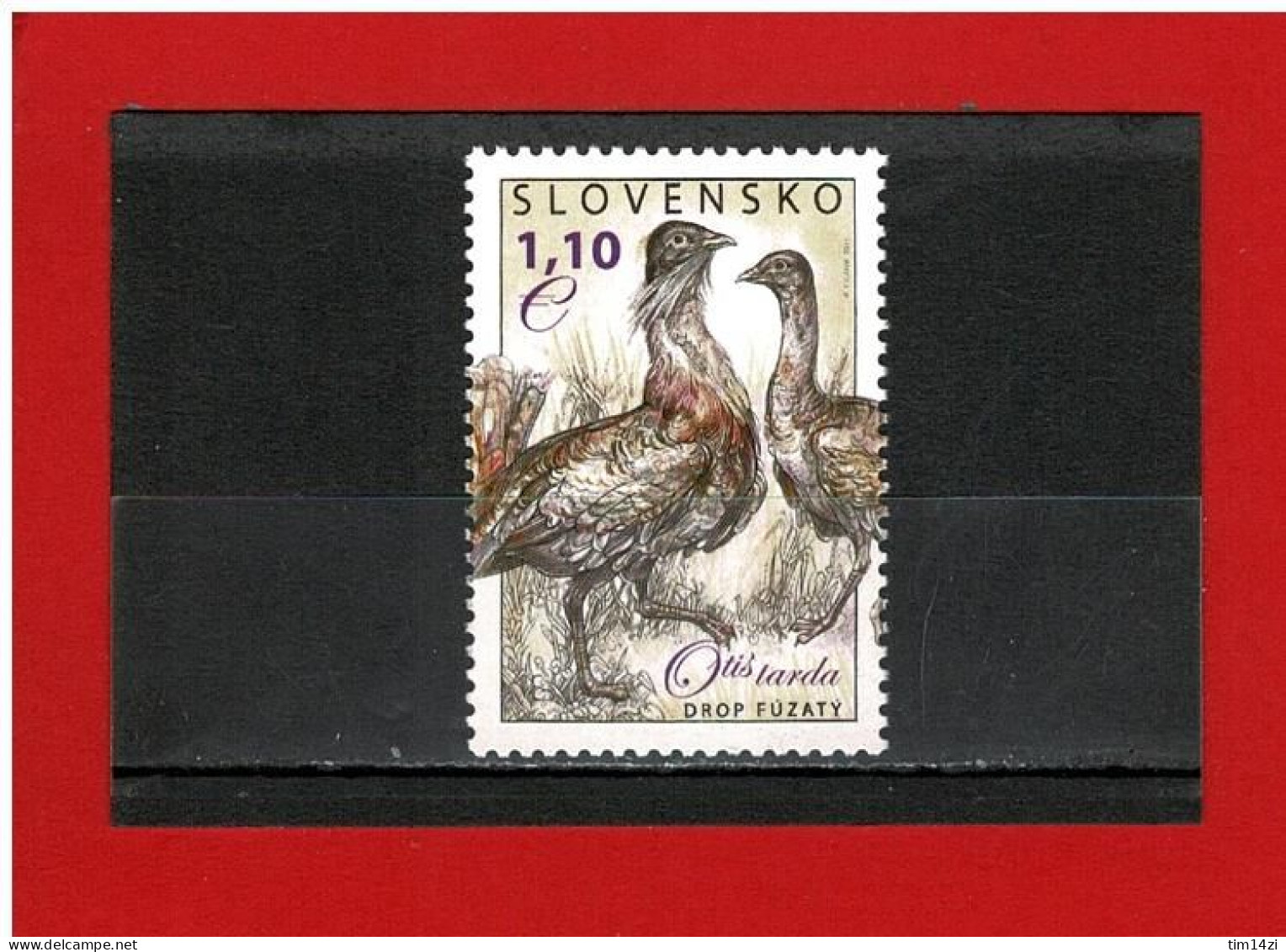 SLOVAQUIE - 2011 - N° 585 -  NEUF** - CONSERVATION DE LA NATURE - FAUNE - OISEAU - Y & T - COTE : 3.50 Euros - Ungebraucht