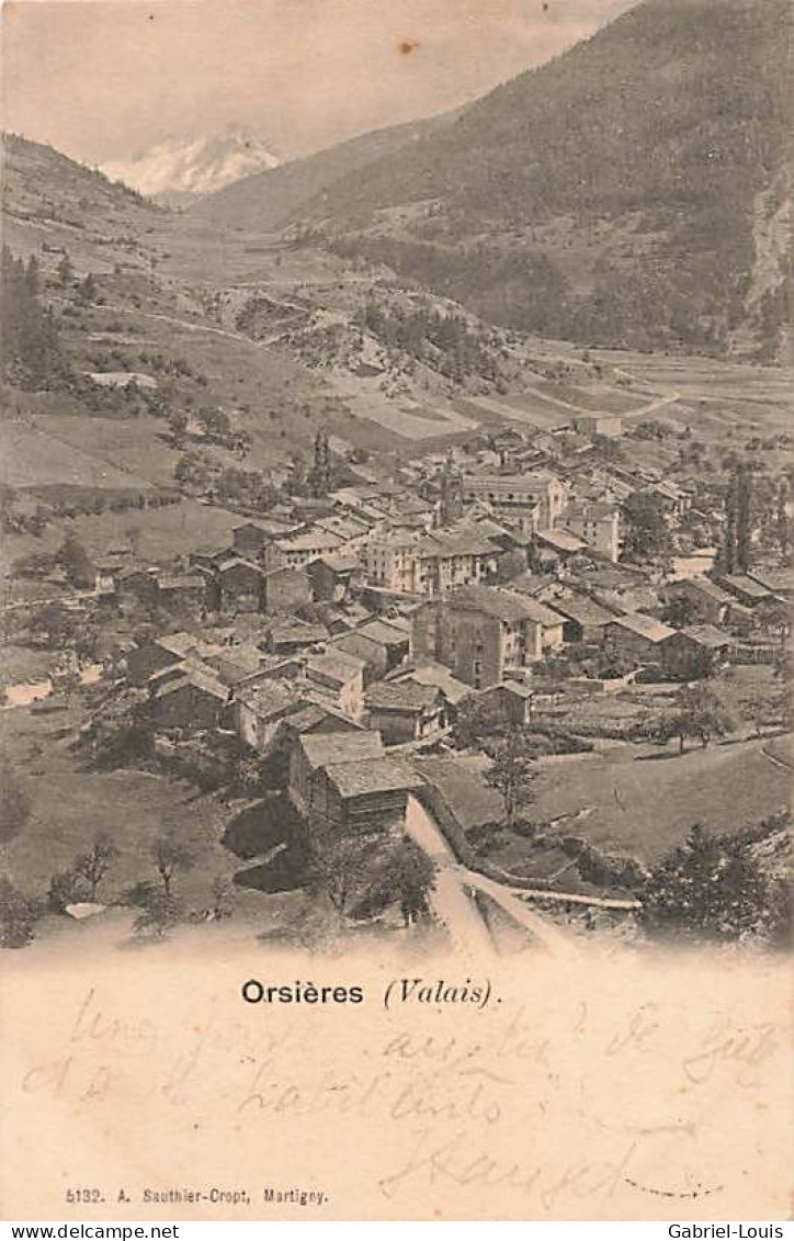 Orsières Valais 1901 - Orsières