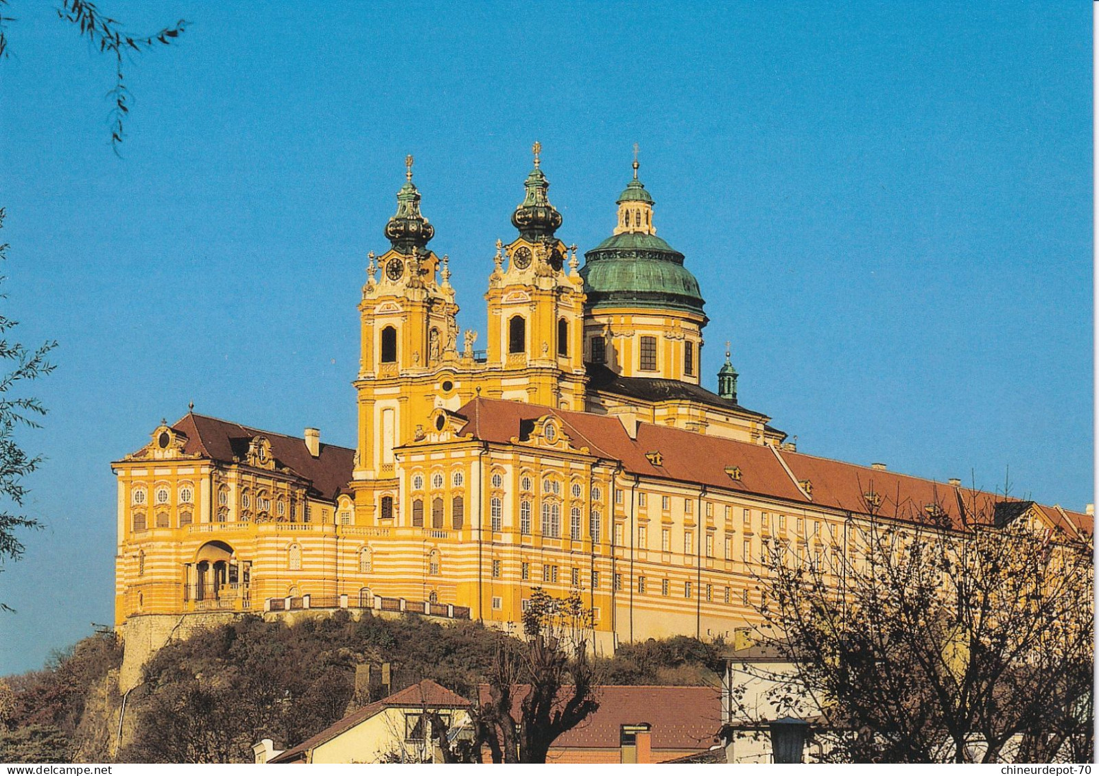 Stift Melk Foto Baumgartner Graz CM 603 A13 - Melk