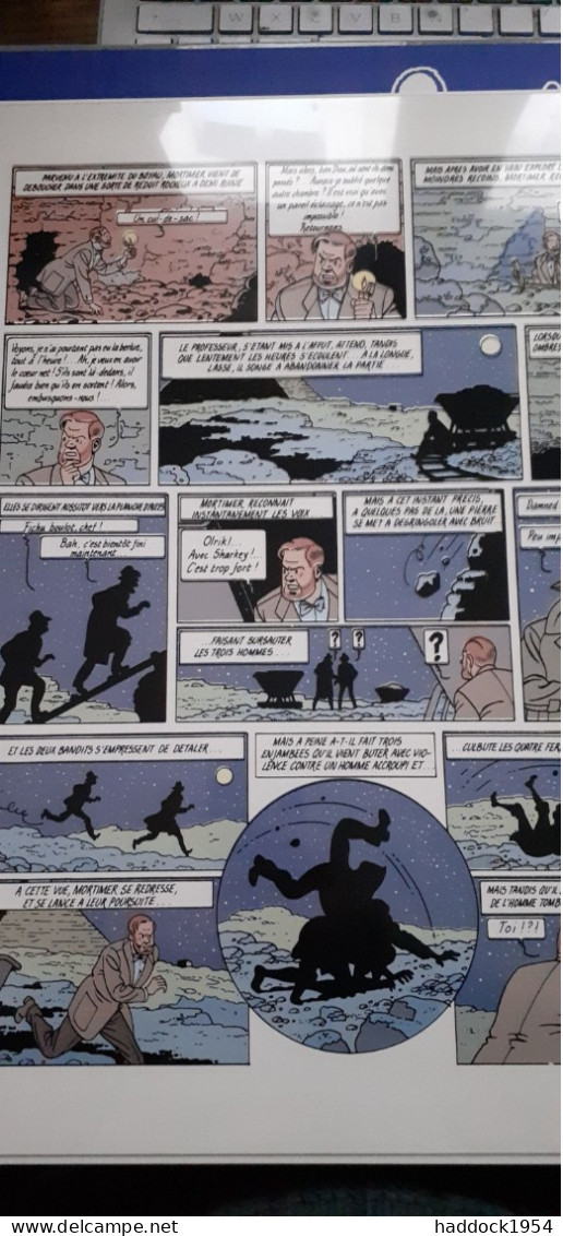 le mystère de la grande pyramide tome 2 BLAKE et MORTIMER EDGAR P. JACOBS golden creek 2017