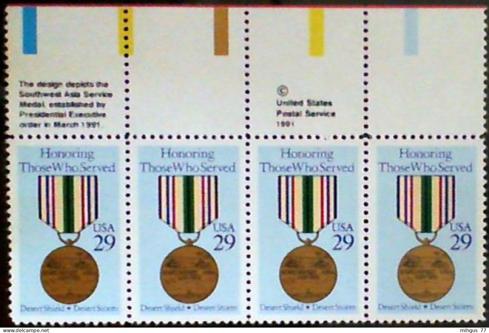 USA 1991 Unused Stamps - Unused Stamps