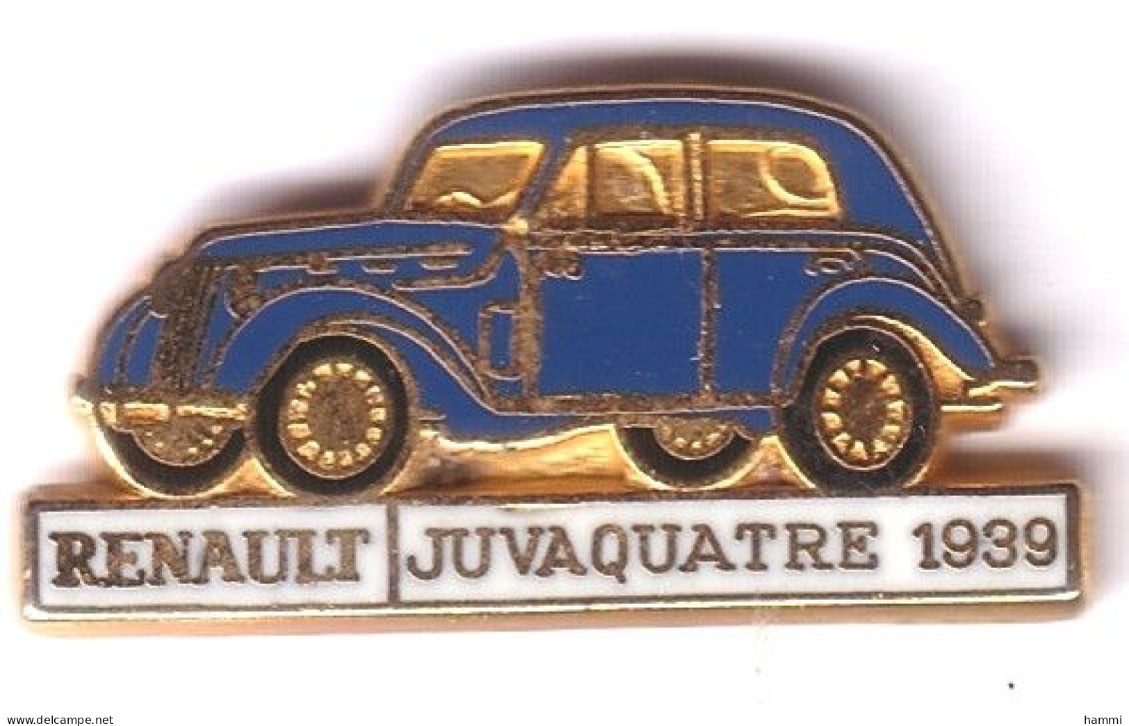 V325 Pin's RENAULT Tacot JUVAQUATRE 1939 SUPER Qualité Arthus Signé CEP PARIS Achat Immédiat Immédiat - Renault