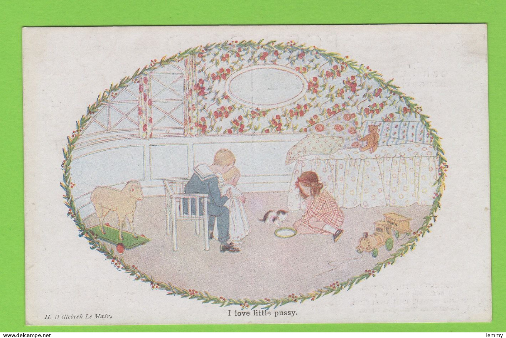 ENFANTS - ILLUSTRATEUR - H. WILLEBEEK LE MAIR - I LOVE LITTLE PUSSY - MORE OLD NURSERY RHYMES - Augener - - Le Mair