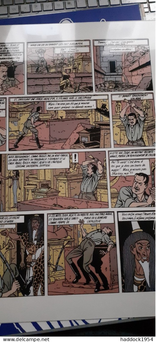 le mystère de la grande pyramide 2 tomes BLAKE et MORTIMER EDGAR P. JACOBS golden creek 2013-2017