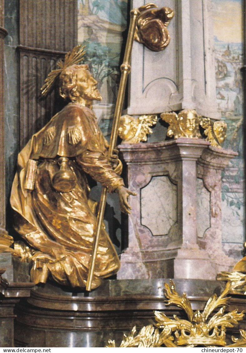 Stiftskirche Melk Kolomanialtar Der Betende Koloman Foto Baumgartner Graz CM 321 A12 - Melk