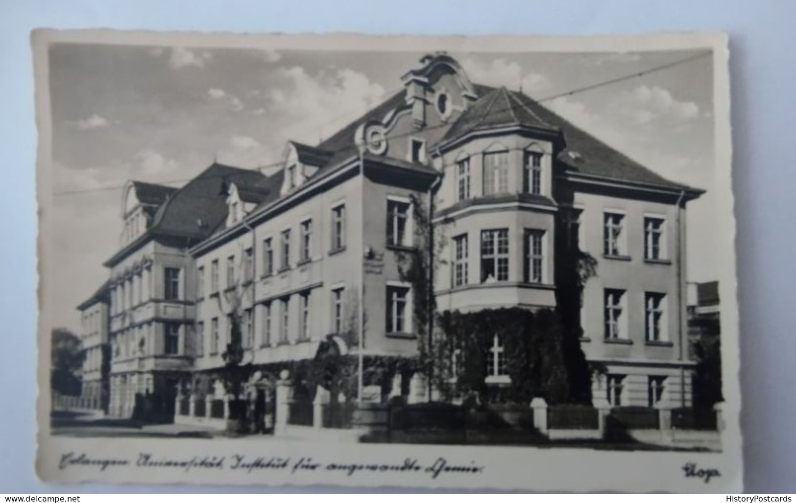 Erlangen, Institut Für Angewandte Chemie, 1942 - Erlangen