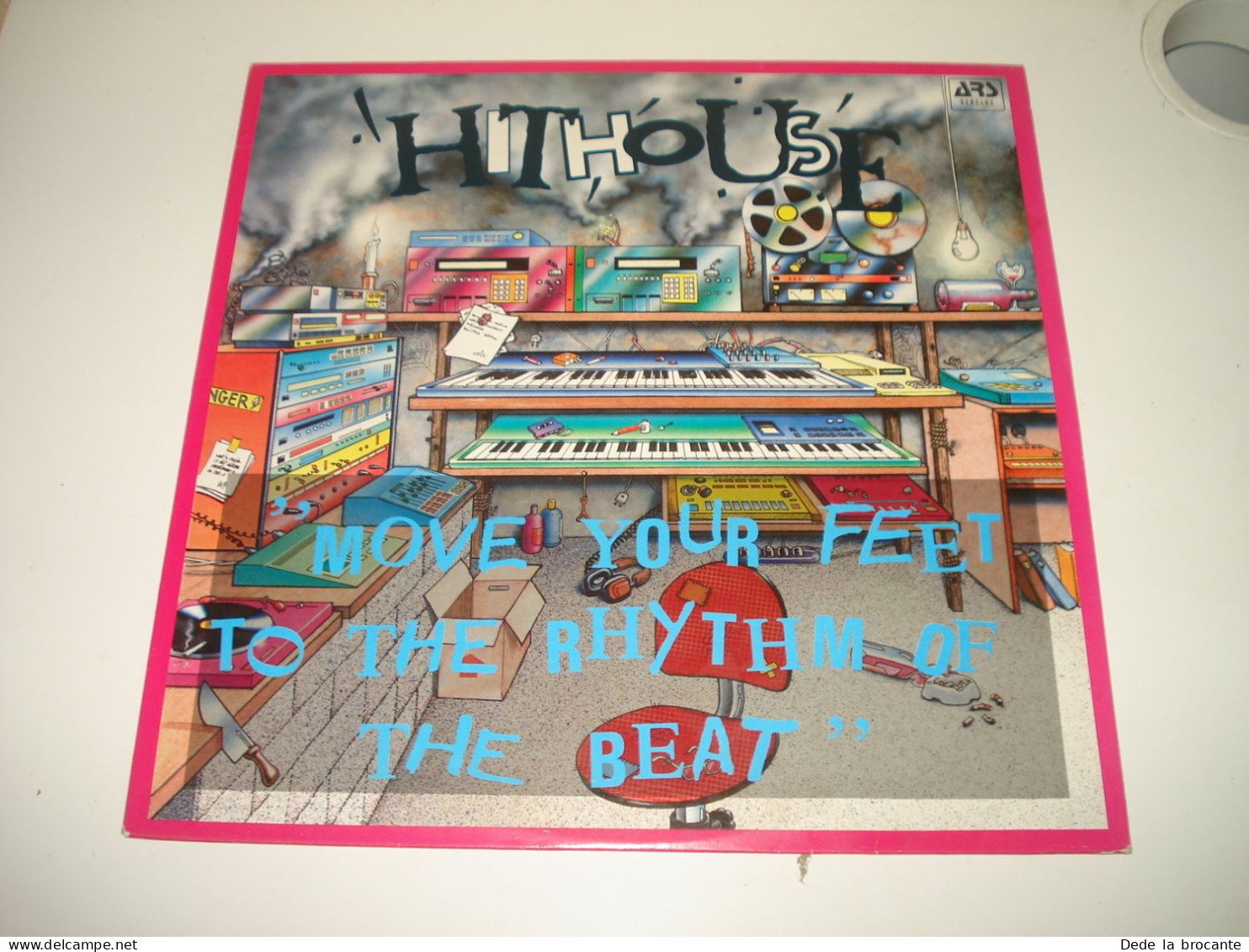 B13 / Hithouse Move Your Feet To The Rhythm - Maxi 33 T -  ARS 3735 - BE 1989  EX/EX - Formats Spéciaux