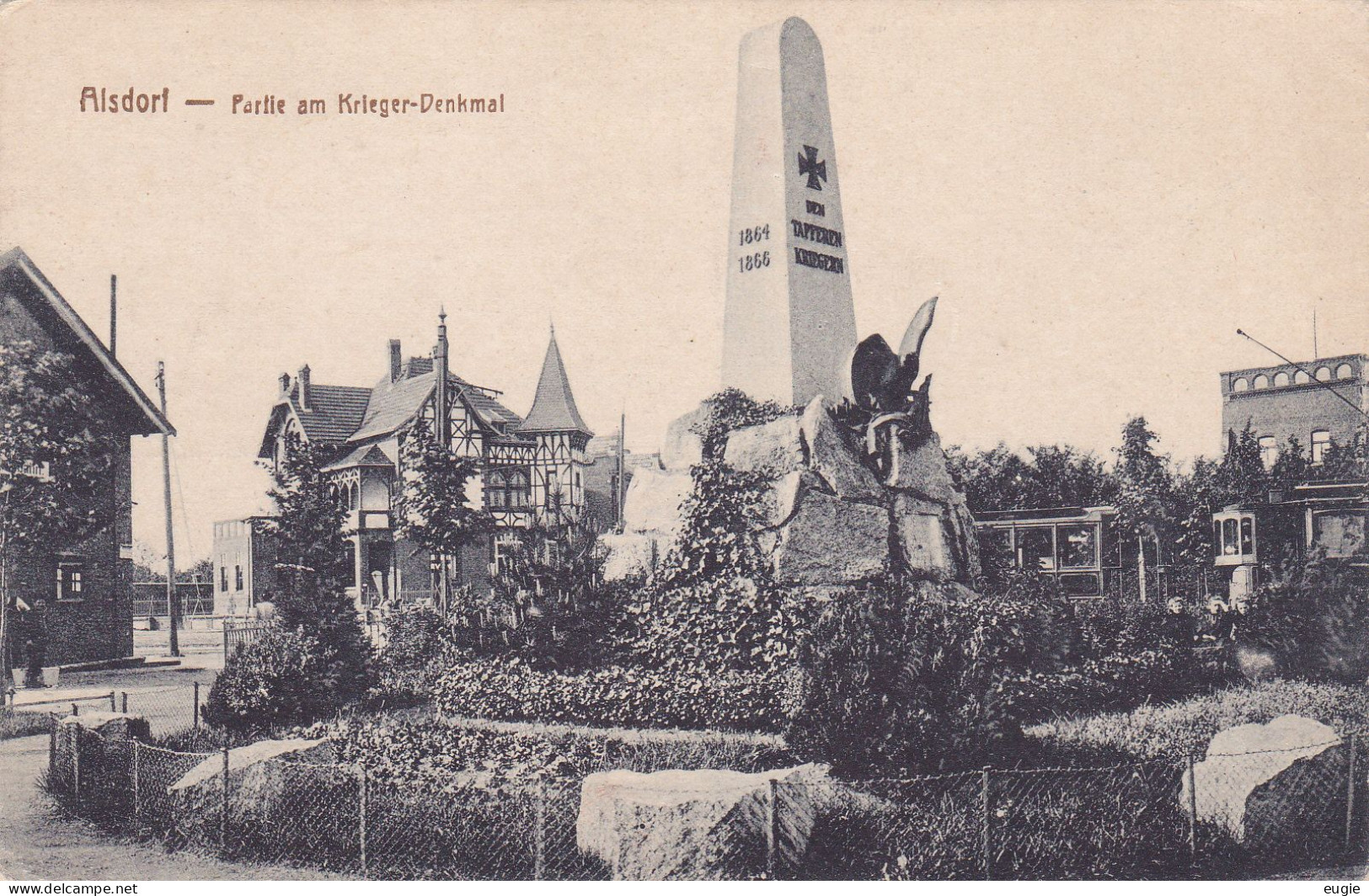 2874/ Alsdorf, Partie Am Krieger Denkmal - Alsdorf