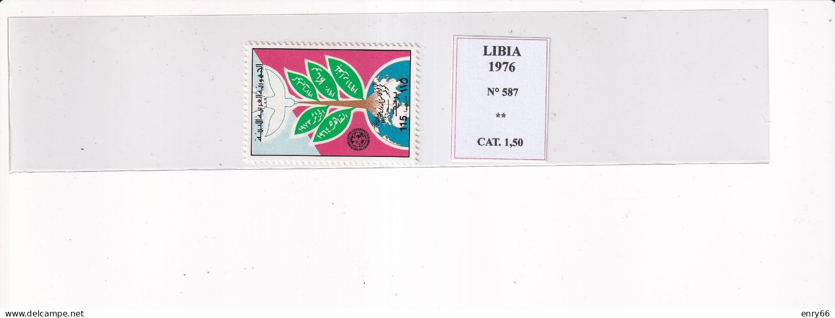 LIBIA 1976 N°587  MNH - Libia