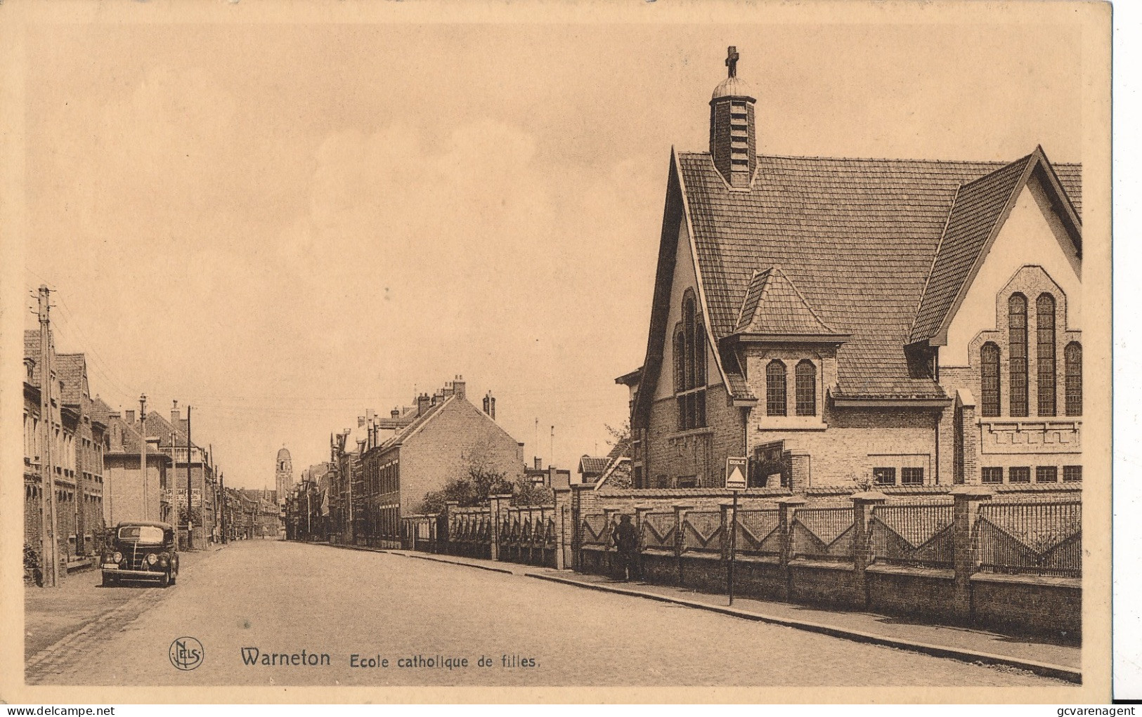 WARNETON  ECOLE CATHOLIQUE DE FILLES      ZIE SCANS - Komen-Waasten