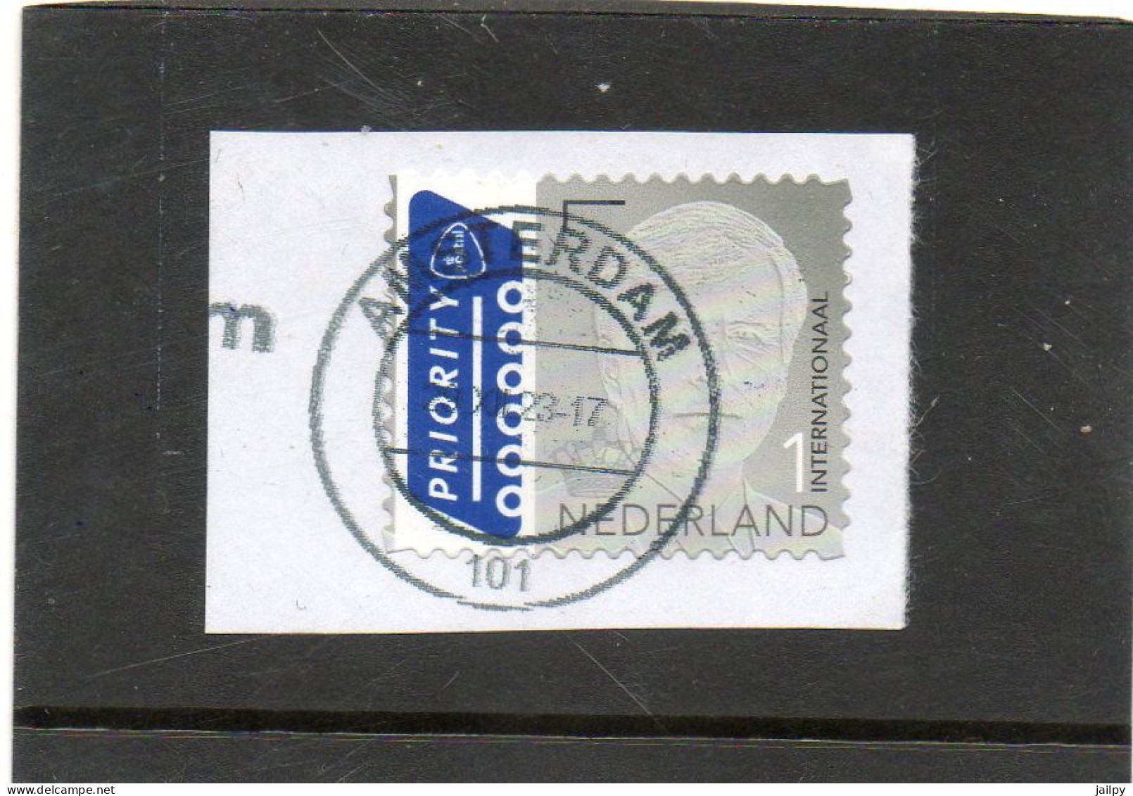 PAYS-BAS  1  International     2022       Sur Fragment  Oblitéré - Used Stamps