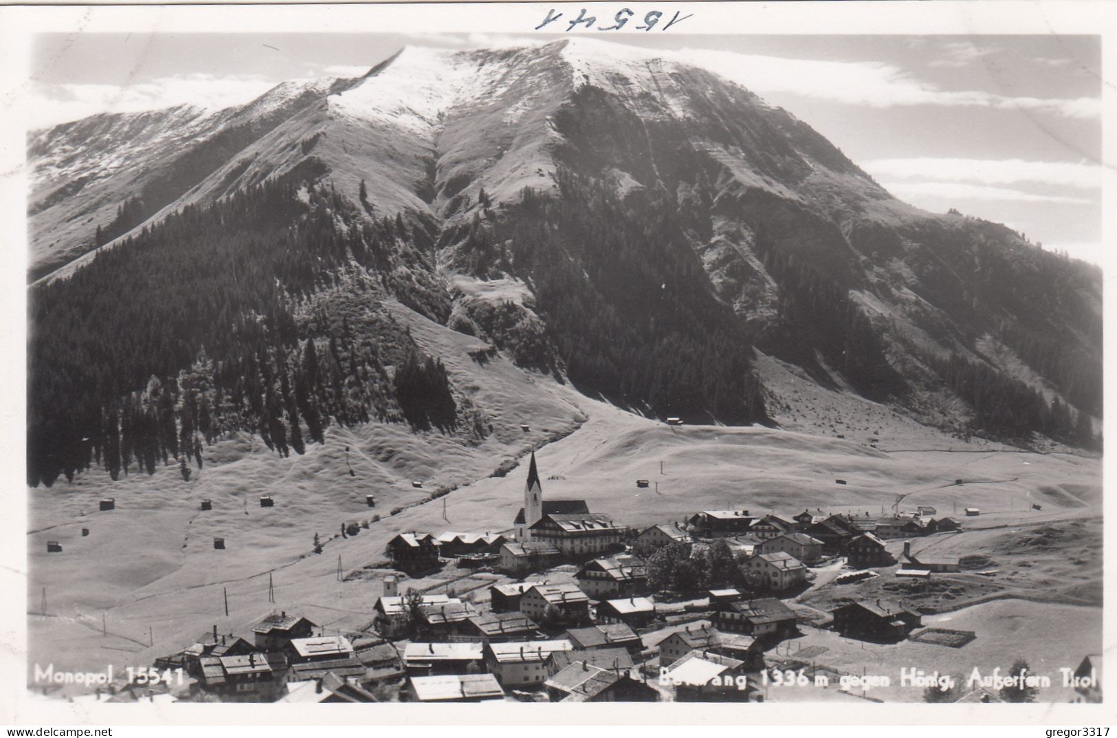 E2167) BERWANG Gegen Hönig - Außerfern - Tirol - Tolle S/W FOTO AK - Berwang