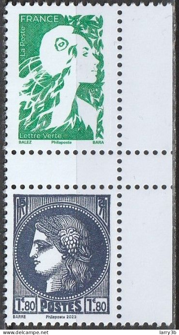 2024 -  Timbres Issus Carnet 85 Ans 2024 MARIANNE DE L'AVENIR - 1938 TYPE CÉRÈS - NEUF ** - 2023-... Marianne De L’avenir