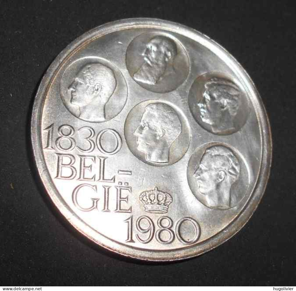 Monnaie Belgique 500 Francs Argent Silver 150 Jaar Belgie 1980 Léopold I II III Albert 1er Baudouin... - Verzamelingen