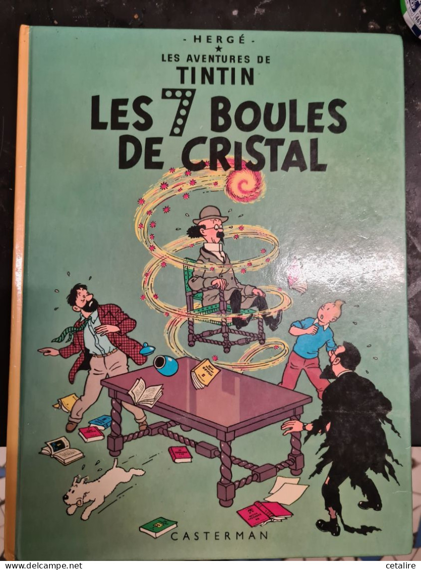 Tintin Les 7 Boules De Cristal +++TRES  BON ETAT+++ - Hergé